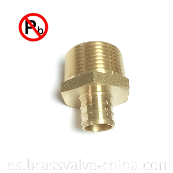 Nsf Low Lead Brass Pex Fitting